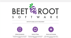 Desktop Screenshot of beetrootsoftware.com