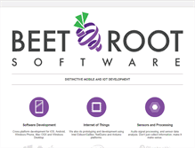 Tablet Screenshot of beetrootsoftware.com